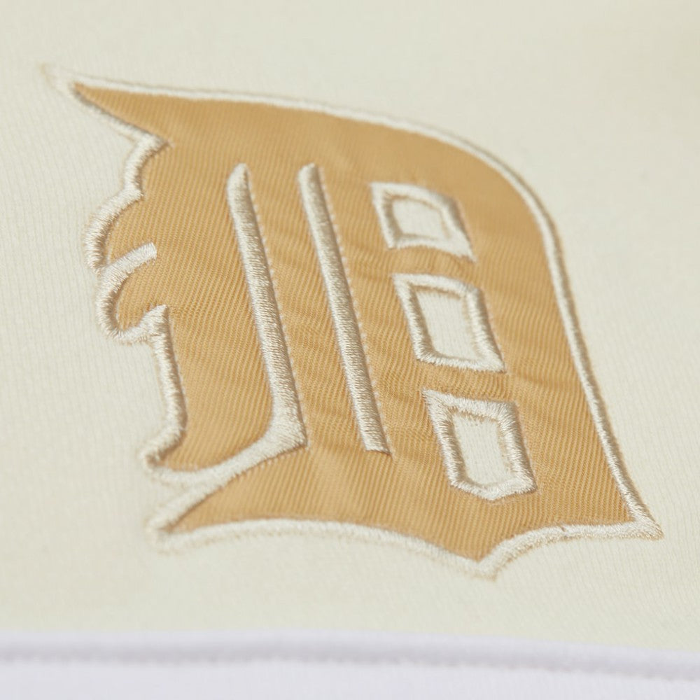 Detroit Tigers Head Coach Pullover Hoodie Tan/Cream