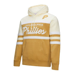 Philadelphia Phillies Head Coach Pullover Hoodie Tan/Cream