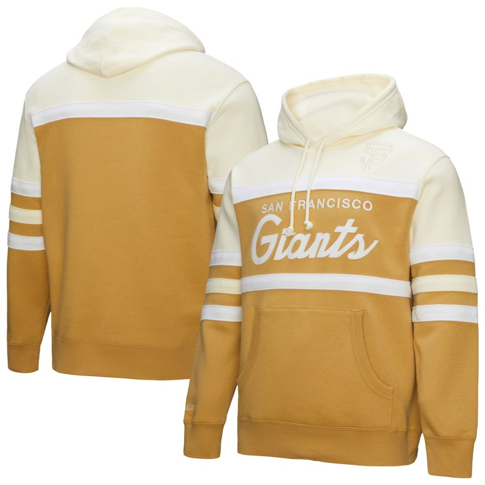 San Francisco Giants Head Coach Pullover Hoodie Tan/Cream