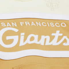 San Francisco Giants Head Coach Pullover Hoodie Tan/Cream
