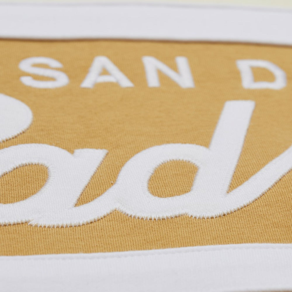 San Diego Padres Head Coach Pullover Hoodie Tan/Cream