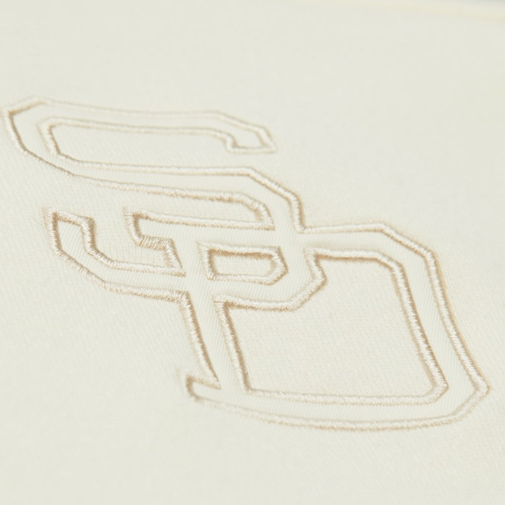 San Diego Padres Head Coach Pullover Hoodie Tan/Cream