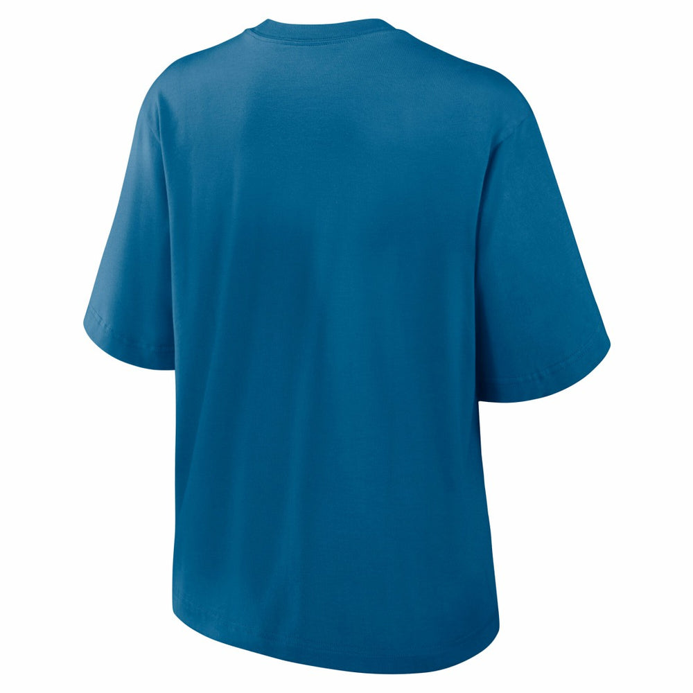 Dallas Cowboys Women's Glory Arch Boxy T-Shirt - Blue outlet