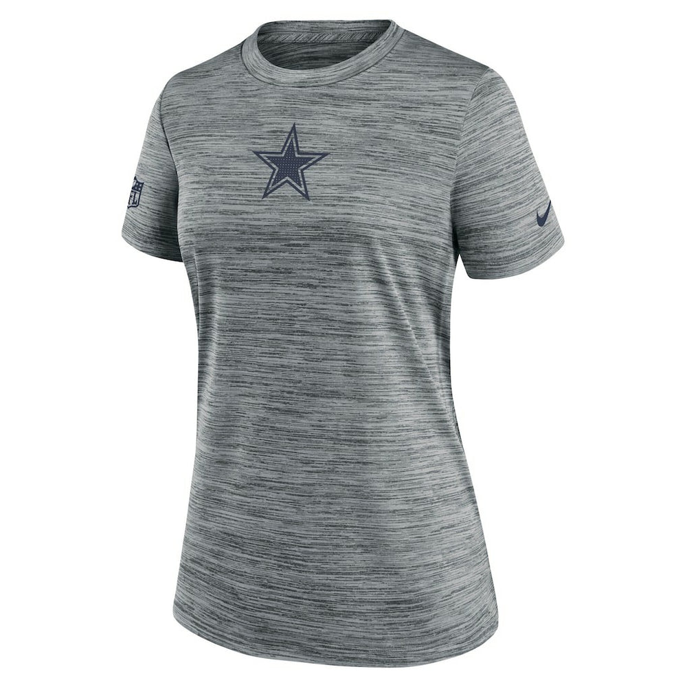 Dallas Cowboys Women's Sideline Velocity Dri-FIT T-Shirt - Gray online