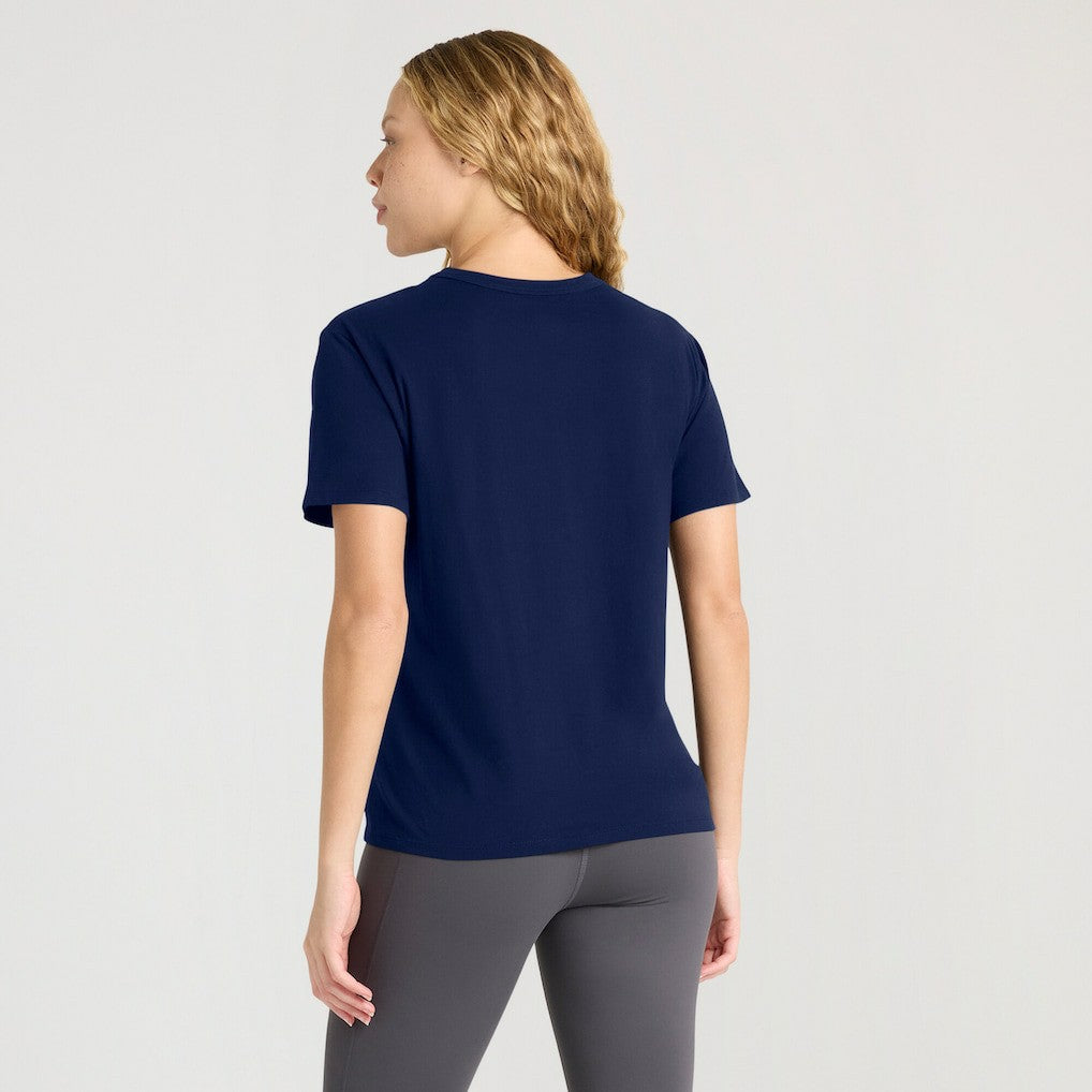 Dallas Cowboys Women's Line Em Up T-Shirt - Navy cheap