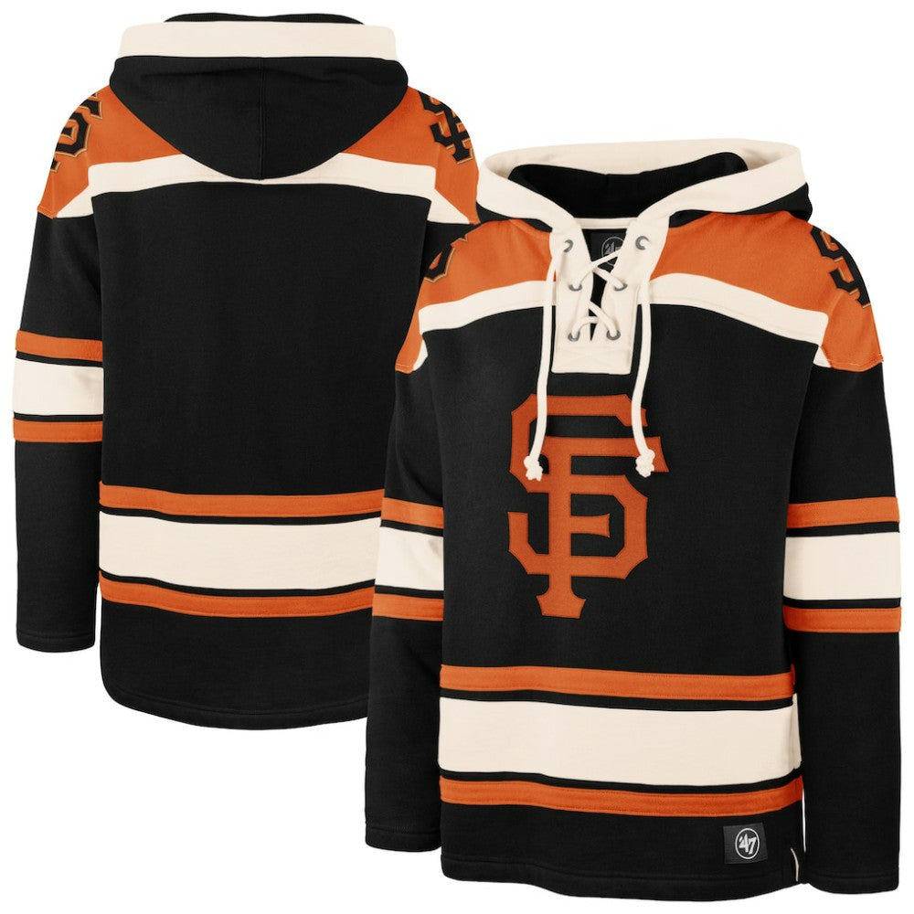 San Francisco Giants Superior Lacer Pullover Hoodie Black