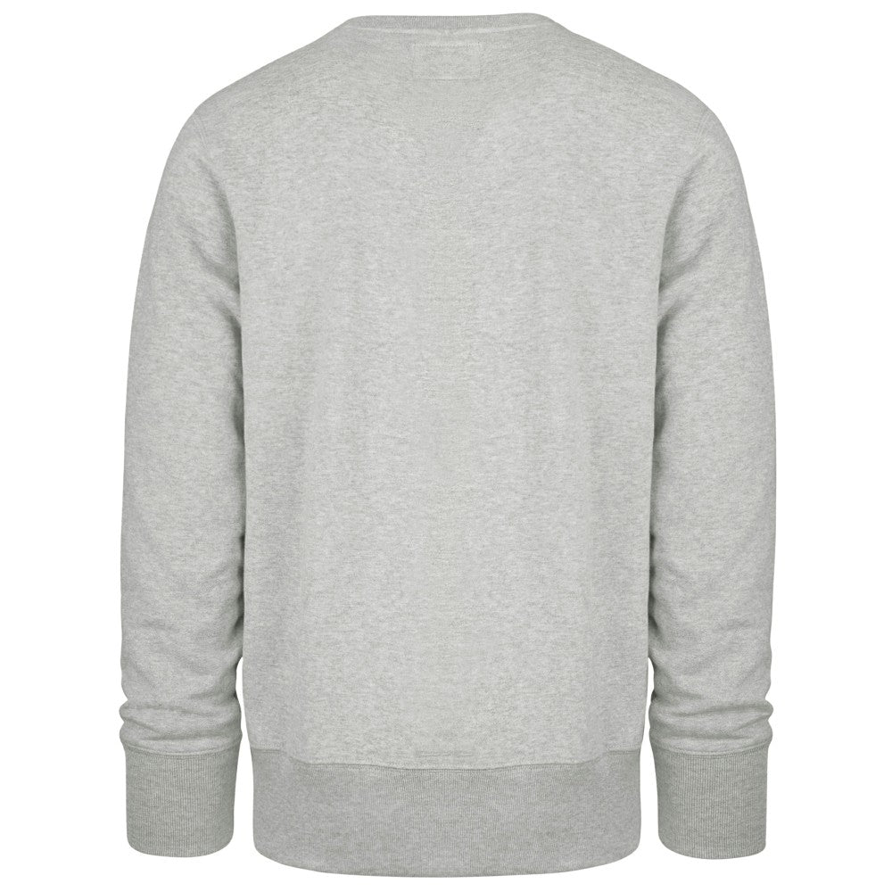 New York Mets Letters Headline Pullover Sweatshirt Gray