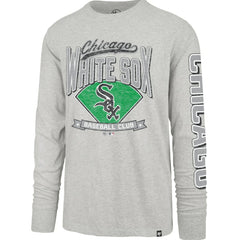 Chicago White Sox Fair Ball Franklin Long Sleeve T-Shirt Gray