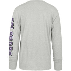 Colorado Rockies Fair Ball Franklin Long Sleeve T-Shirt Gray