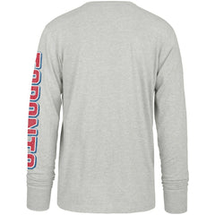 Toronto Blue Jays Fair Ball Franklin Long Sleeve T-Shirt Gray