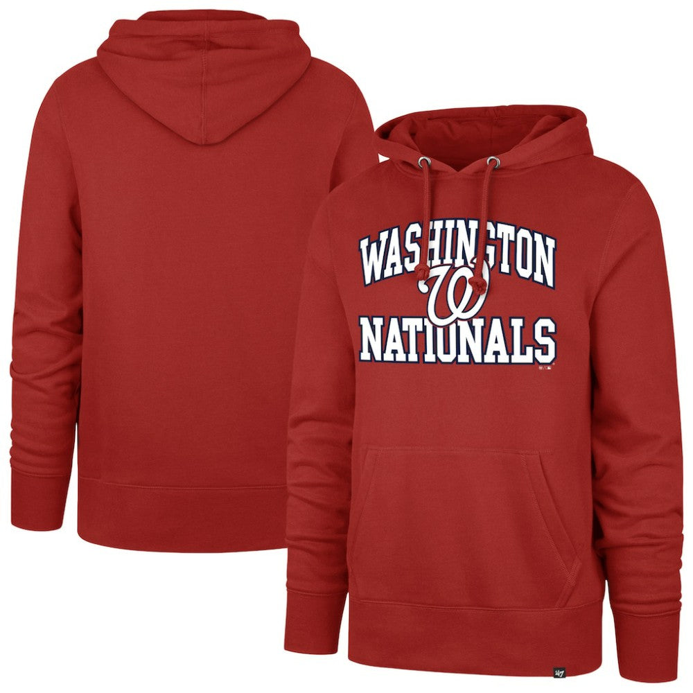 Washington Nationals  Velocity Headline Pullover Hoodie Red