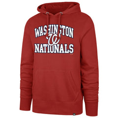 Washington Nationals  Velocity Headline Pullover Hoodie Red