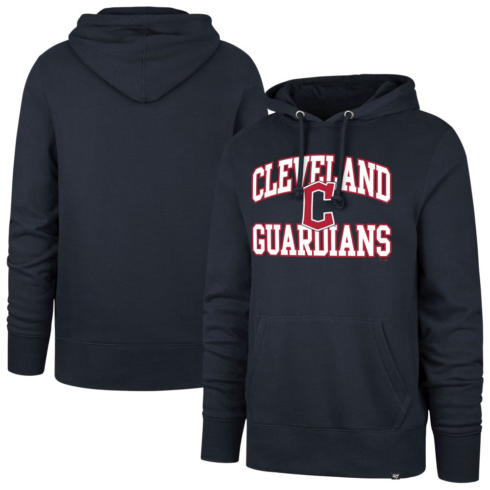 Cleveland Guardians  Velocity Headline Pullover Hoodie Navy