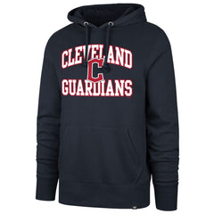 Cleveland Guardians  Velocity Headline Pullover Hoodie Navy