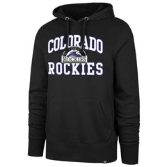Colorado Rockies  Velocity Headline Pullover Hoodie Black