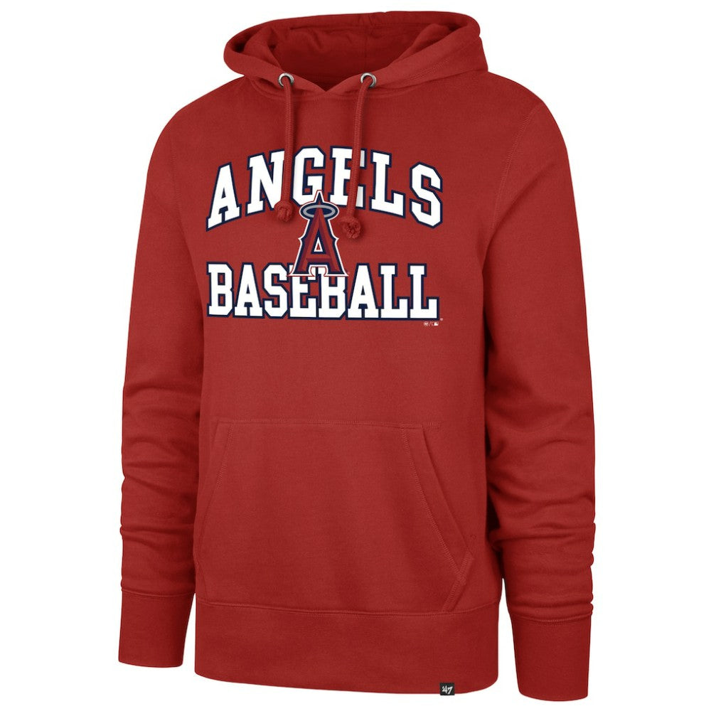 Los Angeles Angels  Velocity Headline Pullover Hoodie Red