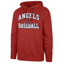 Los Angeles Angels  Velocity Headline Pullover Hoodie Red