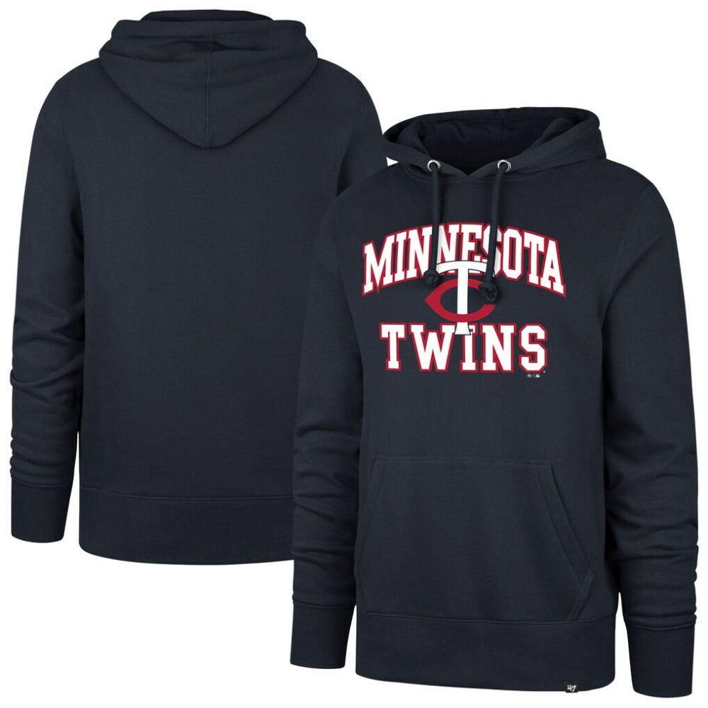 Minnesota Twins  Velocity Headline Pullover Hoodie Navy