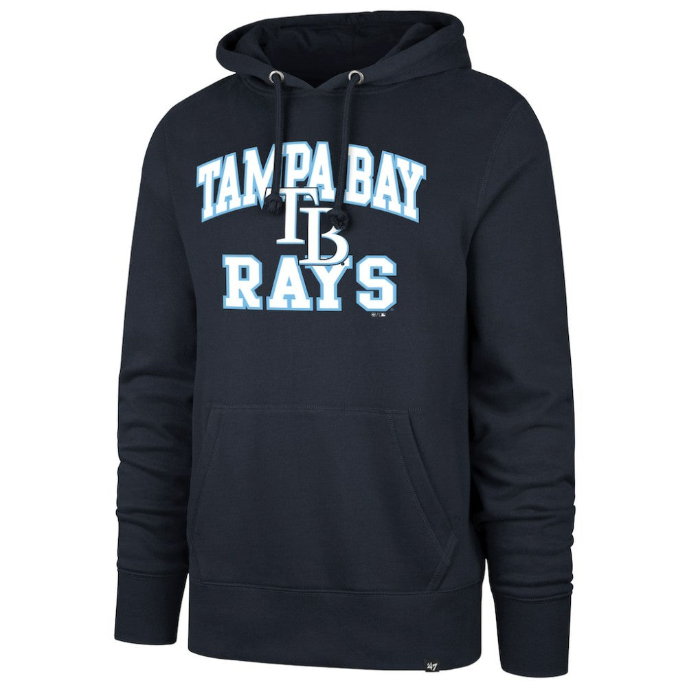 Tampa Bay Rays  Velocity Headline Pullover Hoodie Navy