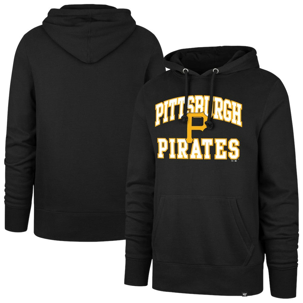 Pittsburgh Pirates  Velocity Headline Pullover Hoodie Black