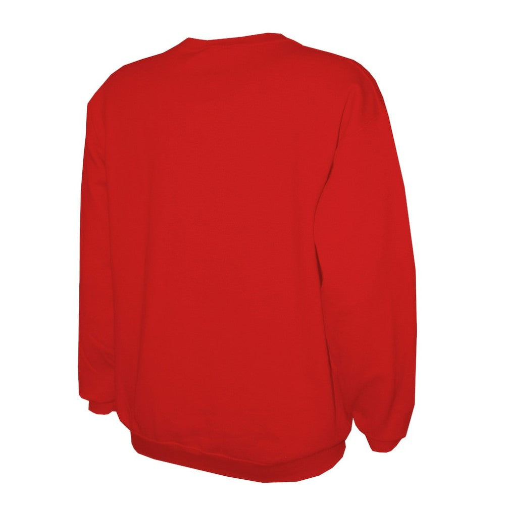 Los Angeles Angels Stitches Lightweight Crew Sweatshirt Red