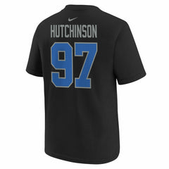 Aidan Hutchinson Detroit Lions Player Name & Number T-Shirt - Black discount