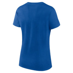 New York Rangers Logo Athletic Women's Unrivaled T-Shirt - Blue T-shirts
