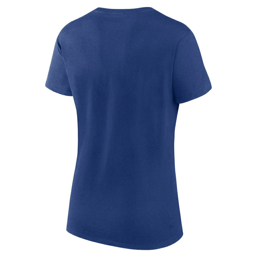Vancouver Canucks Logo Athletic Women's Unrivaled T-Shirt - Blue T-shirts