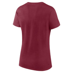 Colorado Avalanche Logo Athletic Women's Unrivaled T-Shirt - Burgundy T-shirts