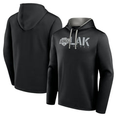Los Angeles Kings Logo Athletic Head Start Pullover Hoodie - Black Hoodies
