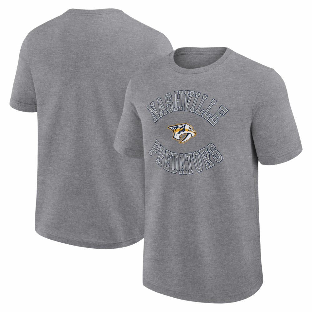 Nashville Predators Logo Athletic Success T-Shirt - Heather Gray T-shirts