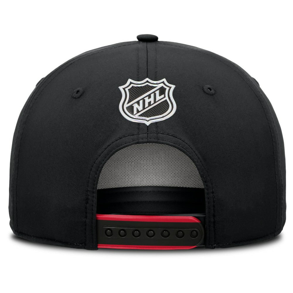 Ottawa Senators Fanatics 2025 NHL Draft Authentic Pro On-Stage Podium A-Frame Adjustable Hat - Black Hats