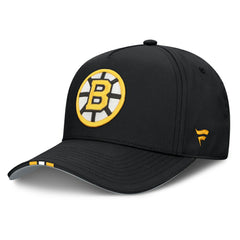 Boston Bruins Fanatics 2025 NHL Draft Authentic Pro On-Stage Podium A-Frame Adjustable Hat - Black Hats