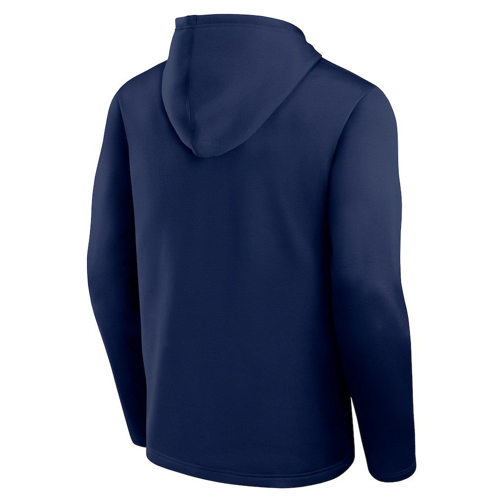 Denver Nuggets Logo Athletic Head Start Pullover Hoodie sale - Navy sale