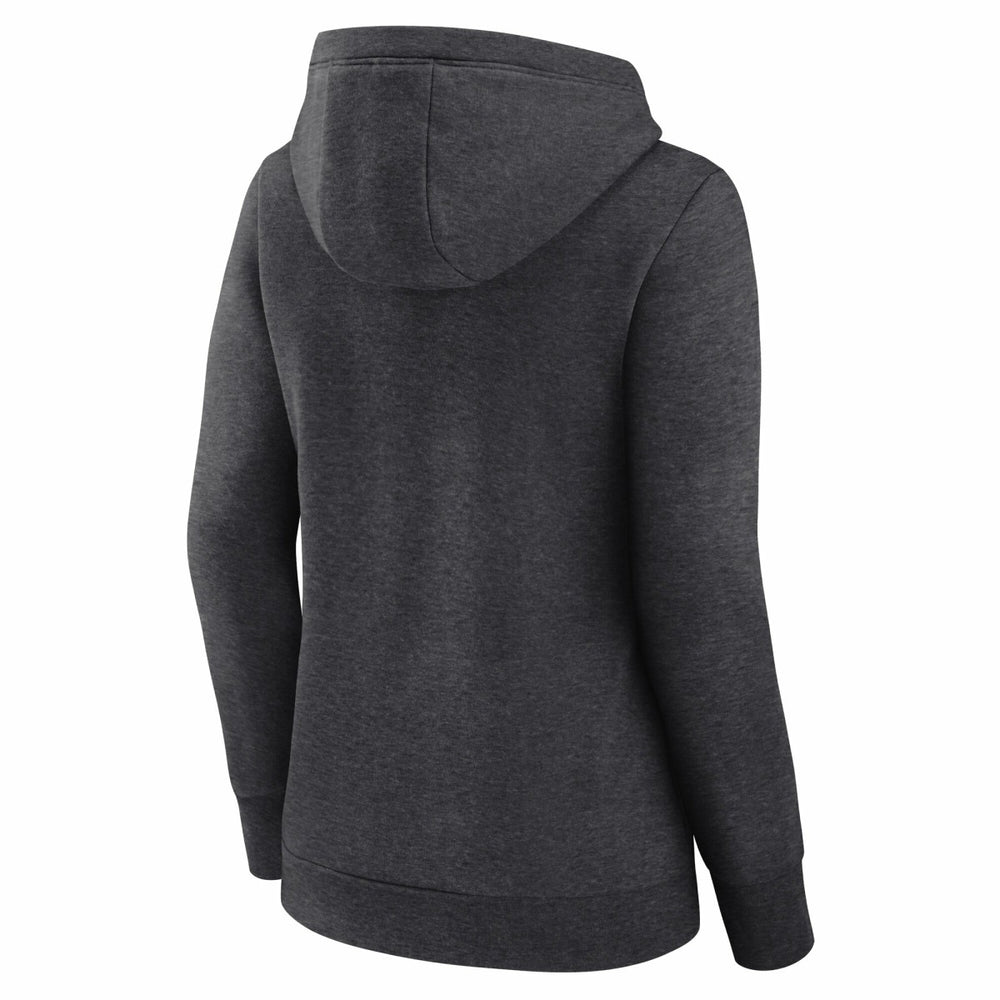 Phoenix Suns Logo Athletic Women's Triumphant V-Neck Pullover Hoodie - Heather Charcoal cheap