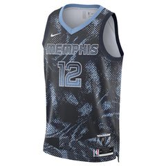 Ja Morant Memphis Grizzlies Unisex 2025 Select Series Swingman Player Jersey - Navy discount