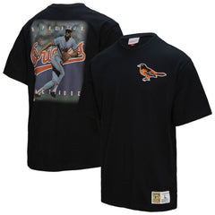 Cal Ripken Jr. Baltimore Orioles Legends Collection Vintage Logo T-Shirt Black