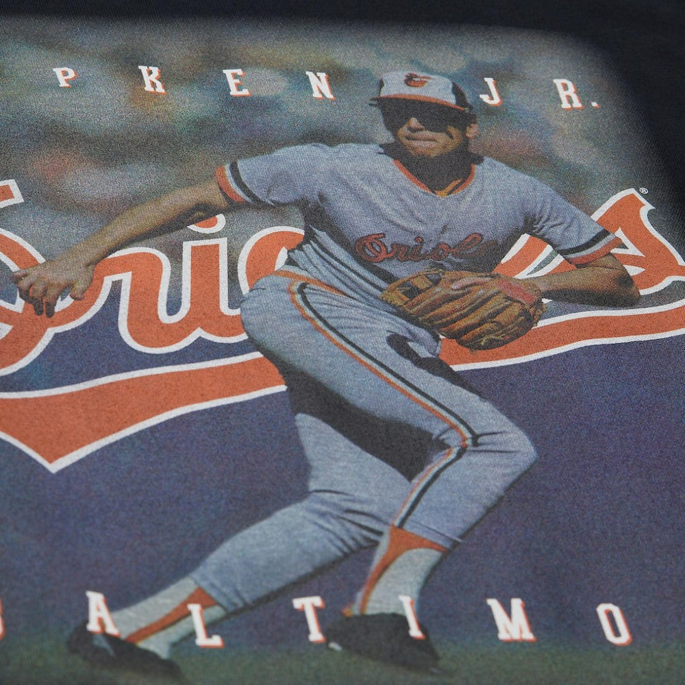 Cal Ripken Jr. Baltimore Orioles Legends Collection Vintage Logo T-Shirt Black