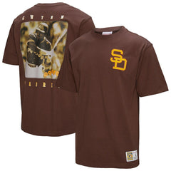 Tony Gwynn San Diego Padres Legends Collection Vintage Logo T-Shirt Brown