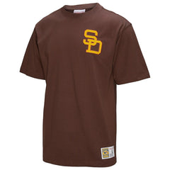 Tony Gwynn San Diego Padres Legends Collection Vintage Logo T-Shirt Brown