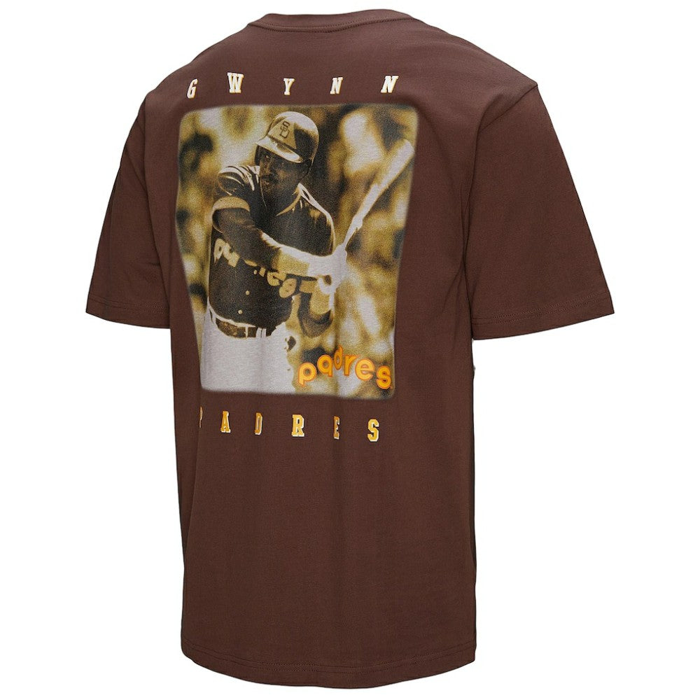 Tony Gwynn San Diego Padres Legends Collection Vintage Logo T-Shirt Brown