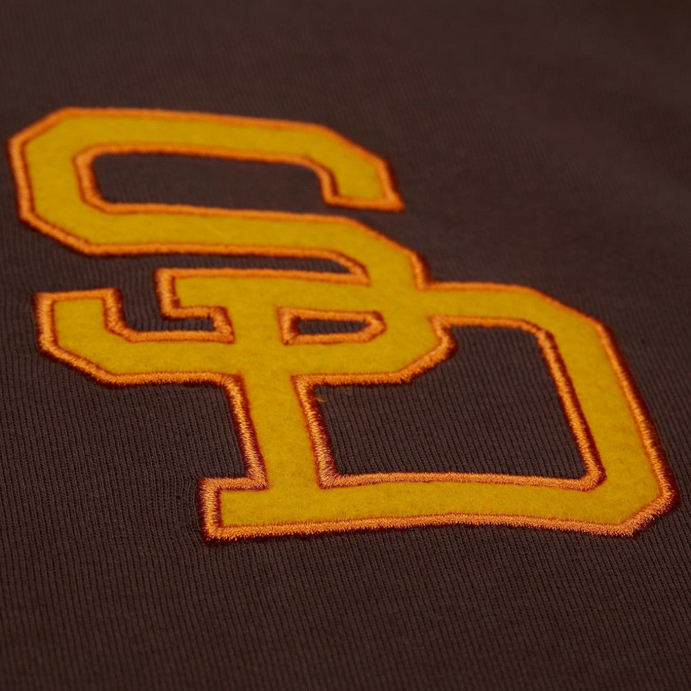 Tony Gwynn San Diego Padres Legends Collection Vintage Logo T-Shirt Brown