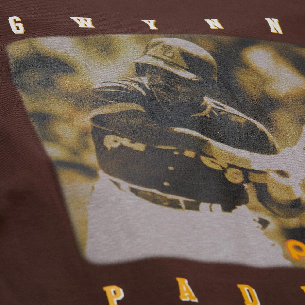 Tony Gwynn San Diego Padres Legends Collection Vintage Logo T-Shirt Brown