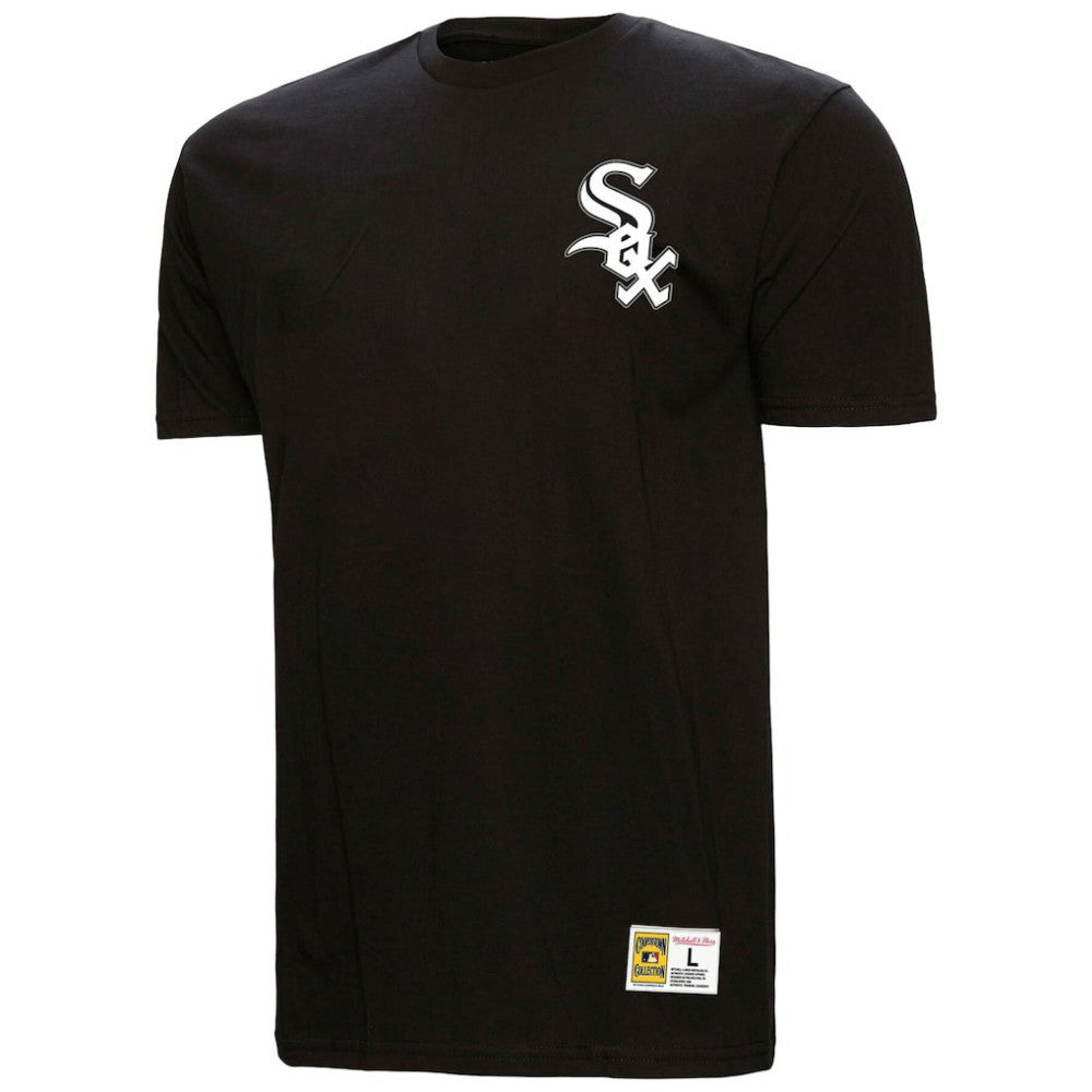 Frank Thomas Chicago White Sox Legends Collection Vintage Logo T-Shirt Black