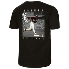 Frank Thomas Chicago White Sox Legends Collection Vintage Logo T-Shirt Black