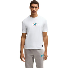 Miami Dolphins Hugo Boss Unisex Brady T-Shirt - White sale