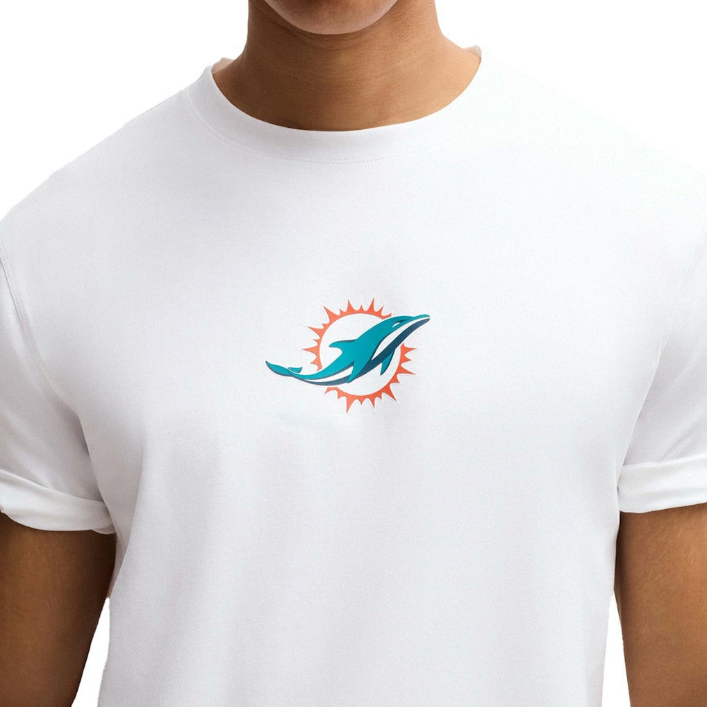 Miami Dolphins Hugo Boss Unisex Brady T-Shirt - White sale