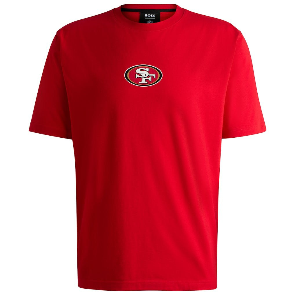 San Francisco 49ers Hugo Boss Unisex Brady T-Shirt - Scarlet cheap