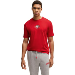 San Francisco 49ers Hugo Boss Unisex Brady T-Shirt - Scarlet cheap