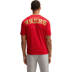 San Francisco 49ers Hugo Boss Unisex Brady T-Shirt - Scarlet cheap